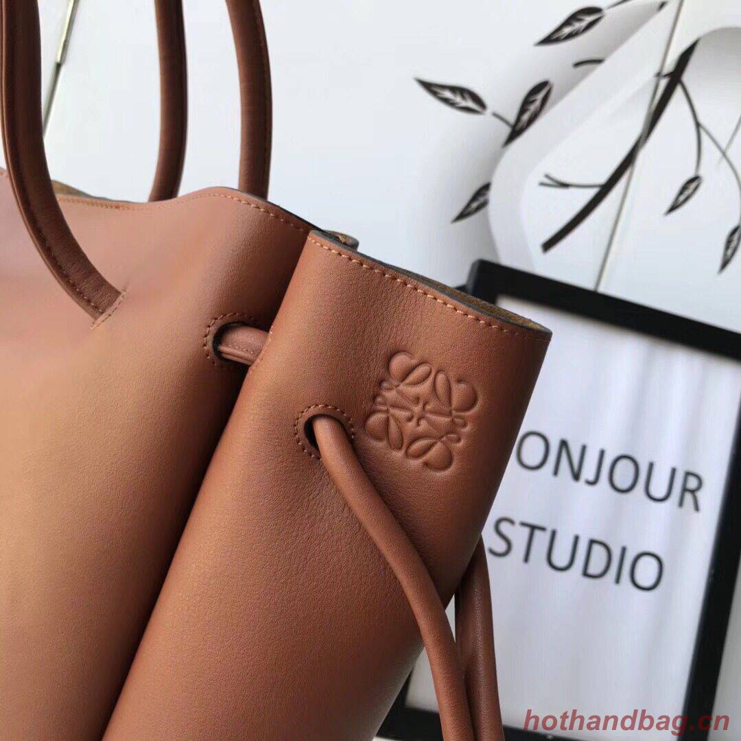 Loewe tote Bags Original Leather 10189 brown
