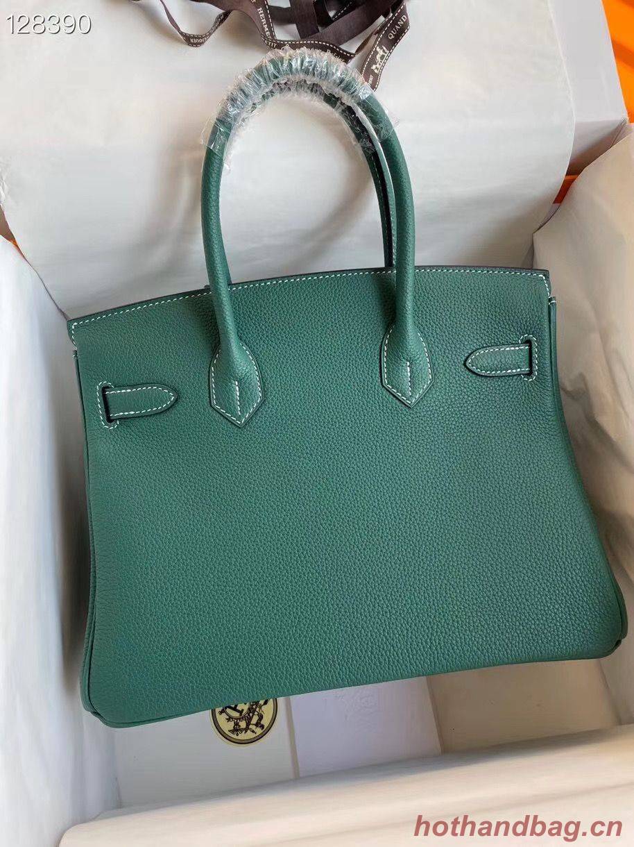 Hermes Birkin Bag Original Togo Leather 17825 Green Hermes Birkin Bag Original Togo Leather 17825 Green