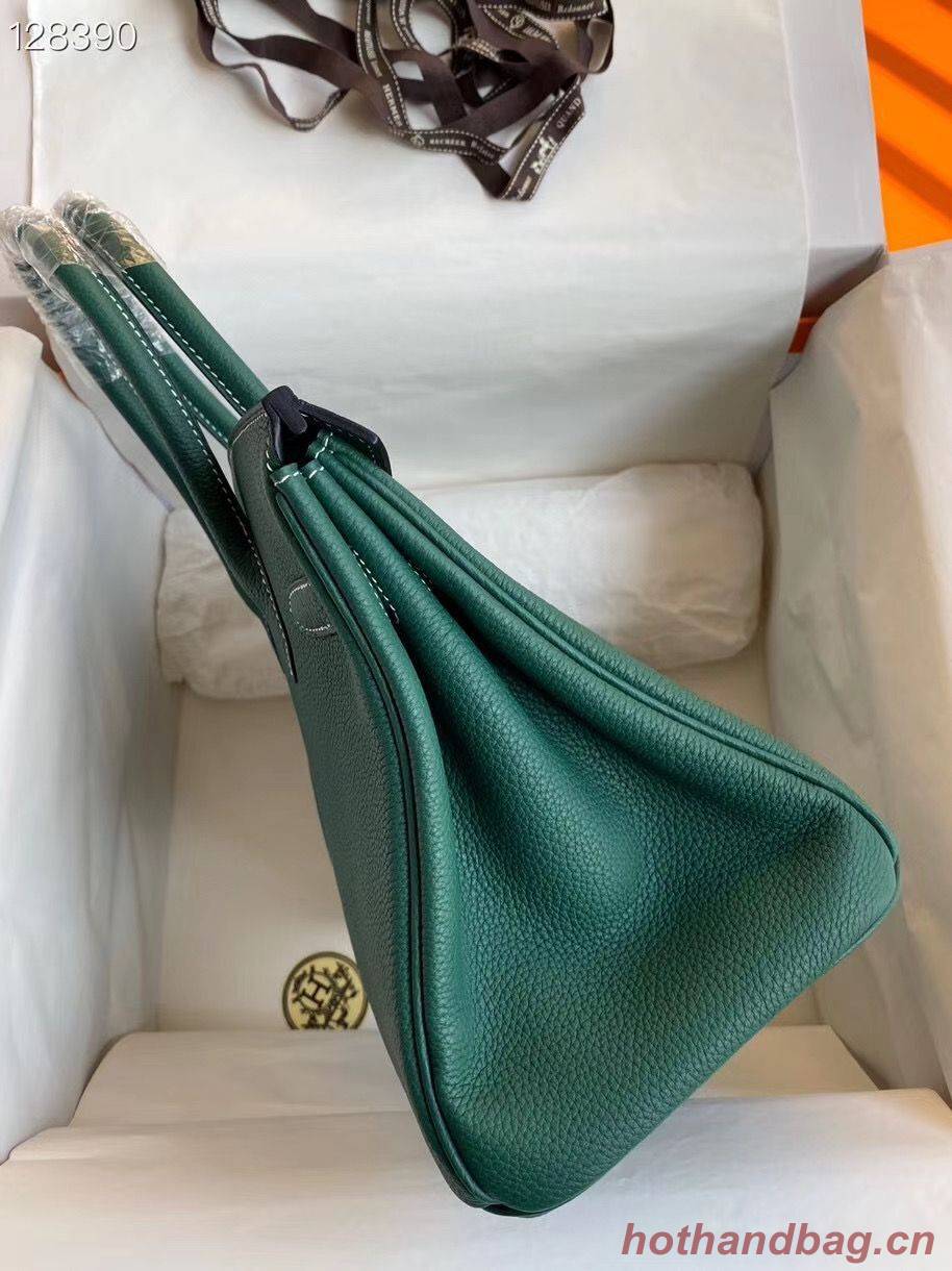 Hermes Birkin Bag Original Togo Leather 17825 Green Hermes Birkin Bag Original Togo Leather 17825 Green
