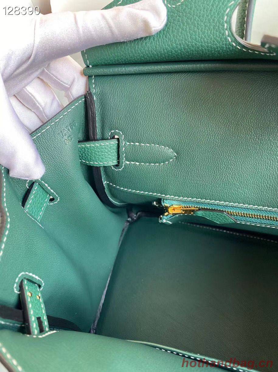 Hermes Birkin Bag Original Togo Leather 17825 Green Hermes Birkin Bag Original Togo Leather 17825 Green