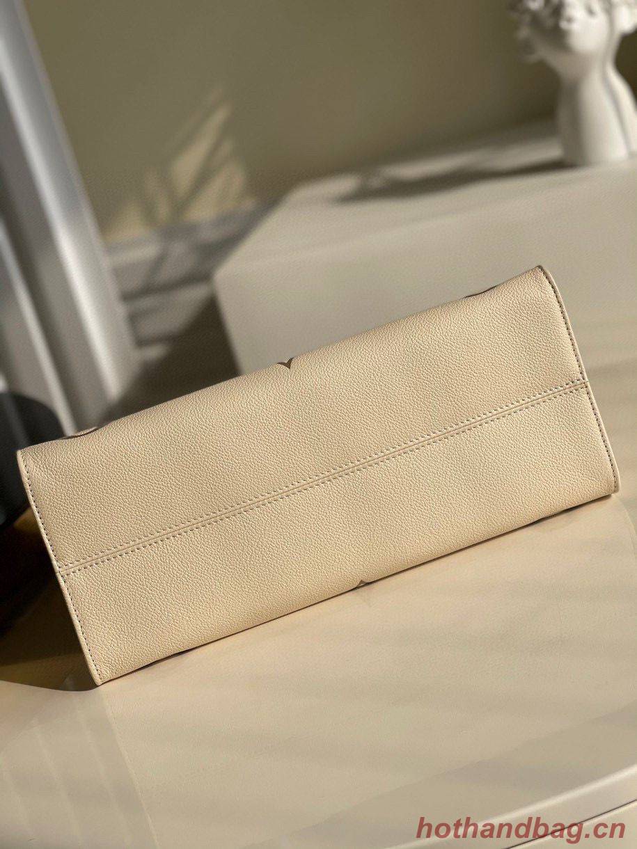 Louis Vuitton Original Onthego medium tote bag cream M45495 Brown Logo Louis Vuitton Original Onthego medium tote bag cream M45495 Brown Logo