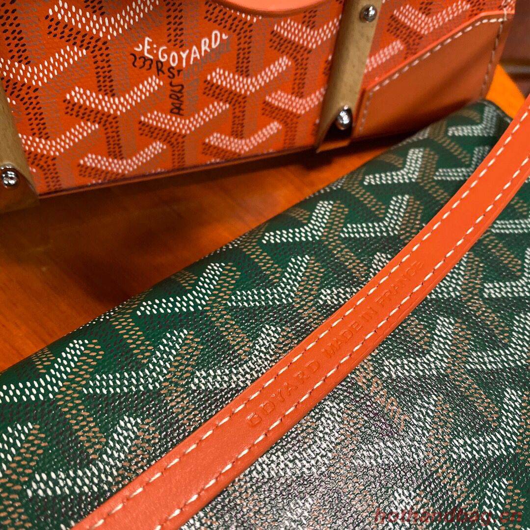 Goyard mini saigon tote bag 55632 Orange Goyard mini saigon tote bag 55632 Orange