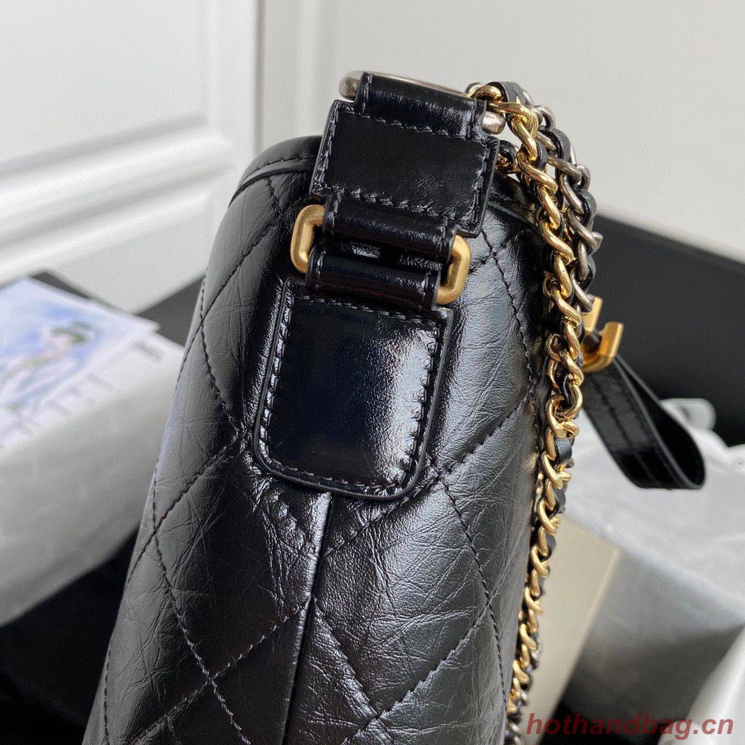 Chanel Original Leather Gabrielle Hobo Bag A93824 Black Chanel Original Leather Gabrielle Hobo Bag A93824 Black