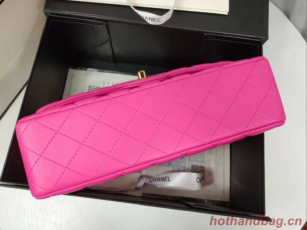 Chanel Flap Shoulder Bag Original Sheepskin leather A1112 Rose Chanel Flap Shoulder Bag Original Sheepskin leather A1112 Rose