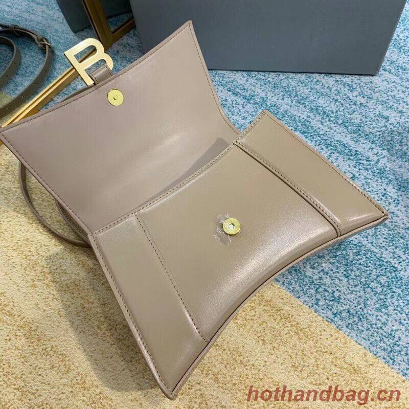 Balenciaga HOURGLASS SMALL TOP HANDLE BAG B108895-1 apricot Balenciaga HOURGLASS SMALL TOP HANDLE BAG B108895-1 apricot