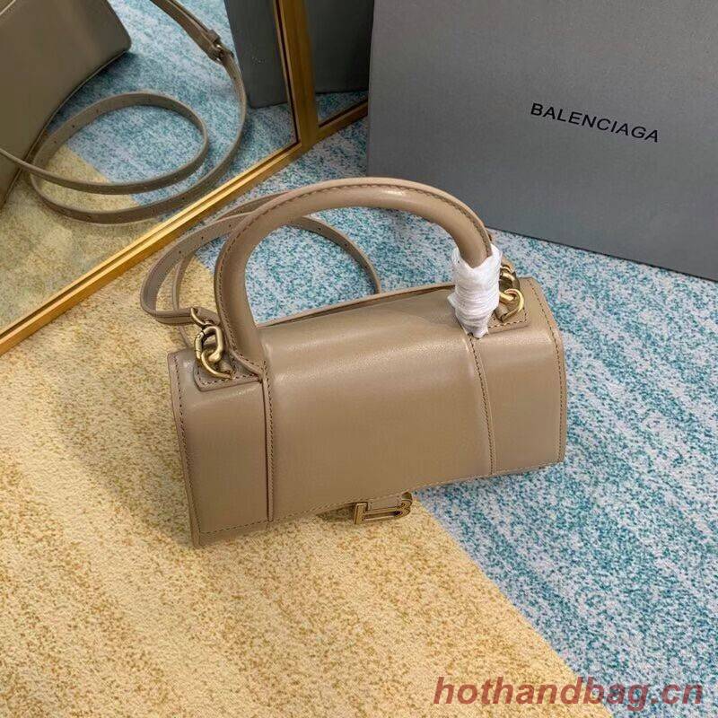 Balenciaga HOURGLASS SMALL TOP HANDLE BAG B108895-1 apricot Balenciaga HOURGLASS SMALL TOP HANDLE BAG B108895-1 apricot
