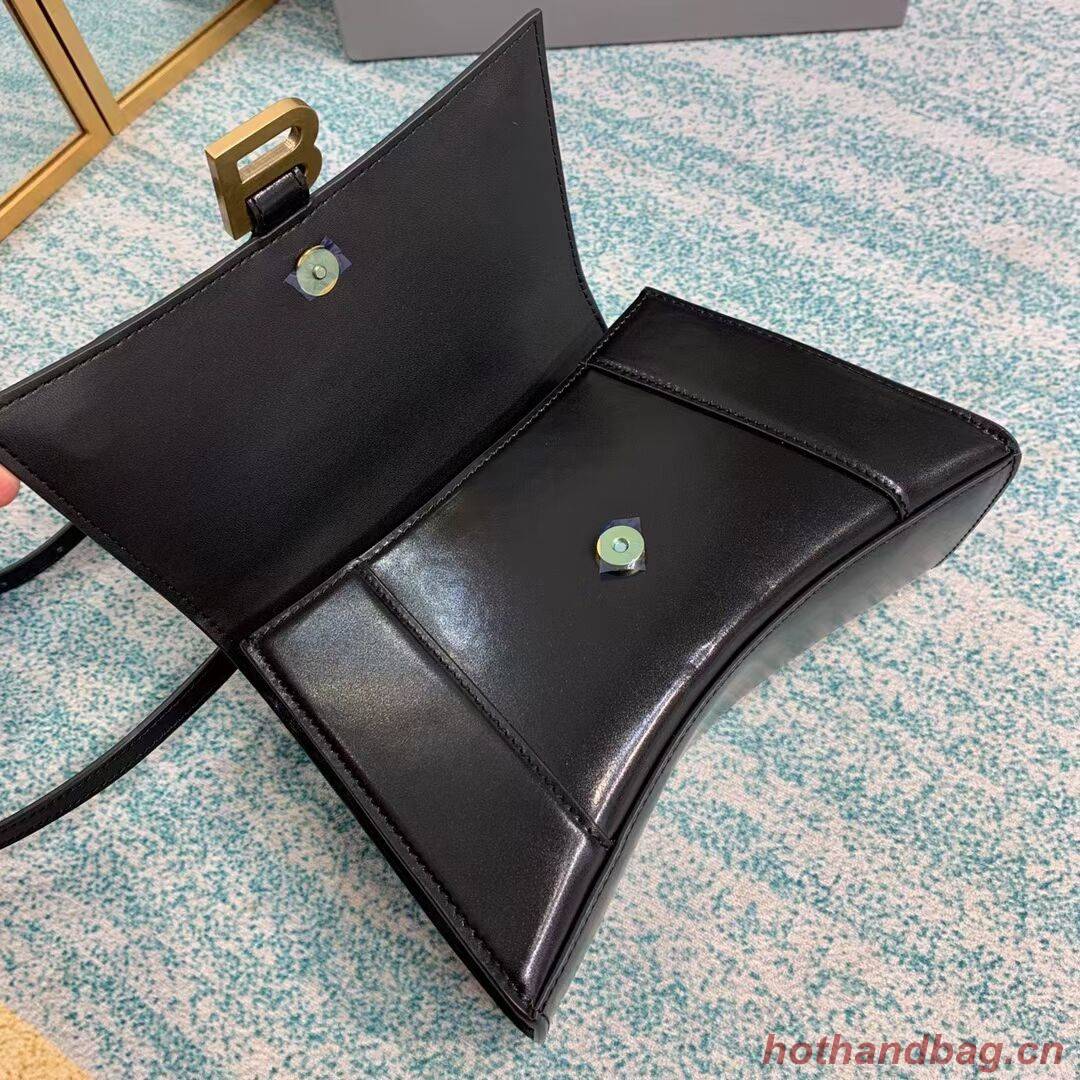 Balenciaga HOURGLASS SMALL TOP HANDLE BAG B108895-1 black Balenciaga HOURGLASS SMALL TOP HANDLE BAG B108895-1 black