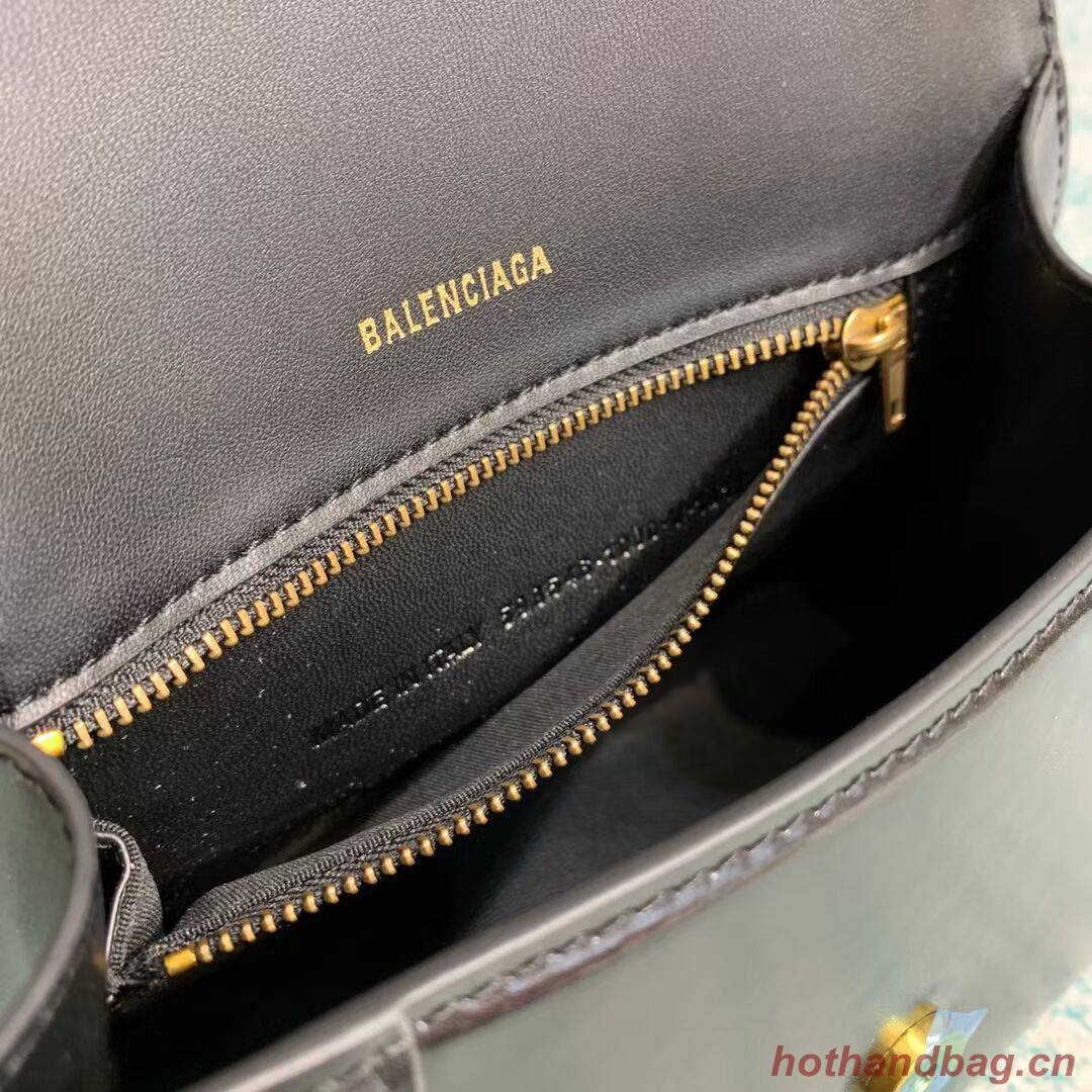 Balenciaga HOURGLASS SMALL TOP HANDLE BAG B108895-1 black Balenciaga HOURGLASS SMALL TOP HANDLE BAG B108895-1 black