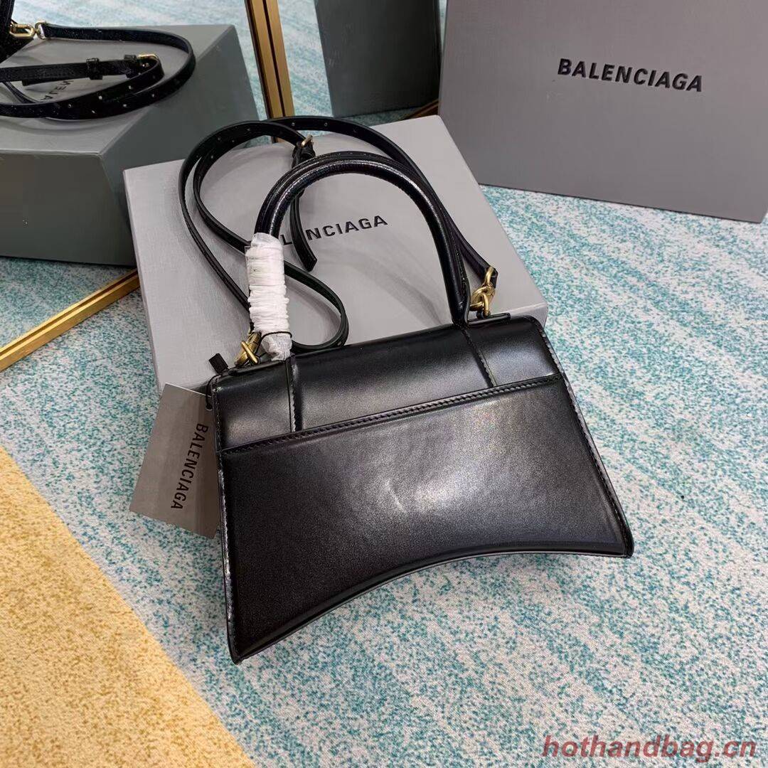 Balenciaga HOURGLASS SMALL TOP HANDLE BAG B108895-1 black Balenciaga HOURGLASS SMALL TOP HANDLE BAG B108895-1 black