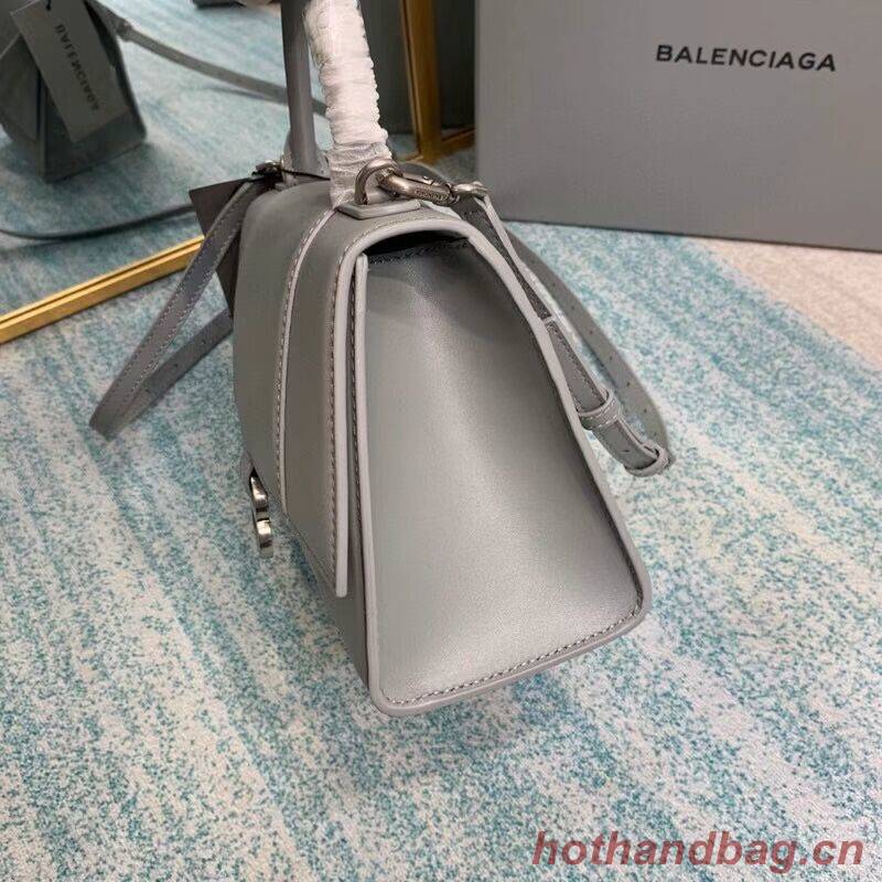 Balenciaga HOURGLASS SMALL TOP HANDLE BAG B108895-1 grey Balenciaga HOURGLASS SMALL TOP HANDLE BAG B108895-1 grey