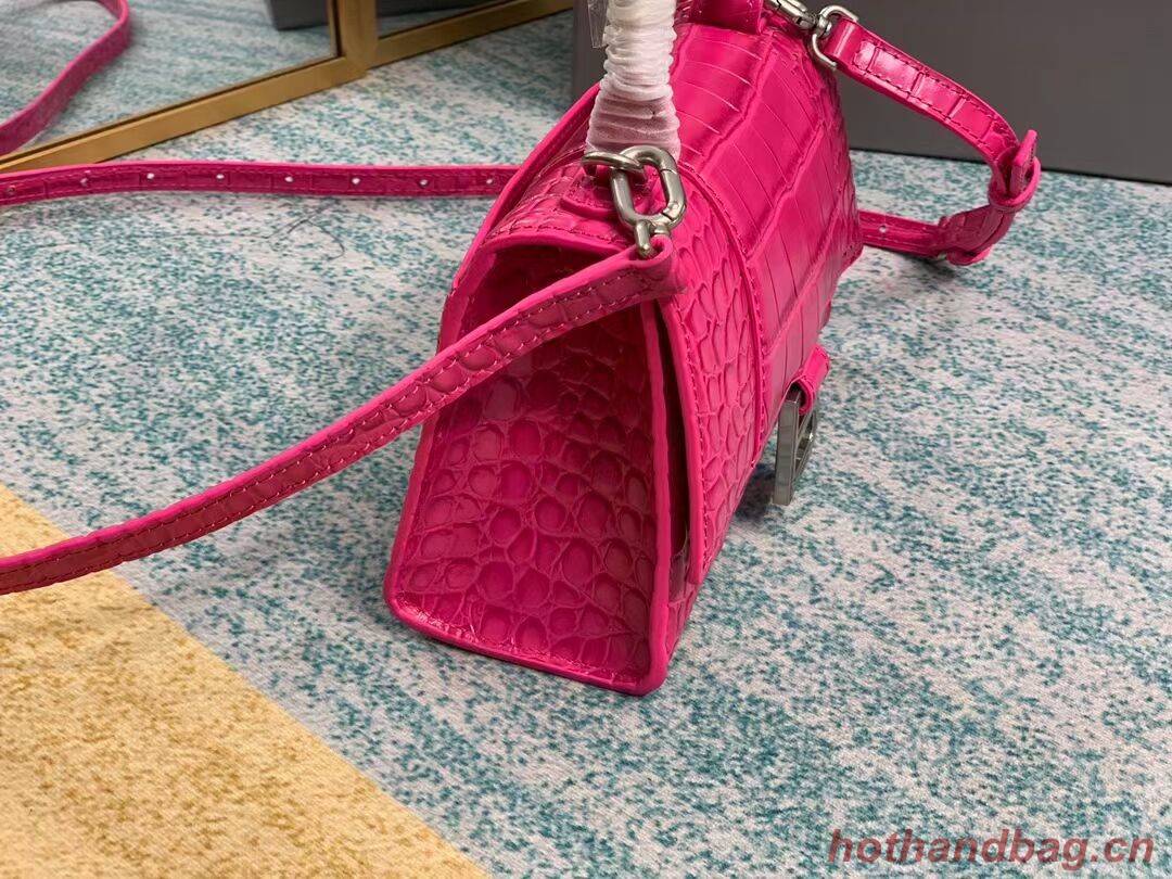 Balenciaga Hourglass XS Top Handle Bag 28331S neon pink Balenciaga Hourglass XS Top Handle Bag 28331S neon pink
