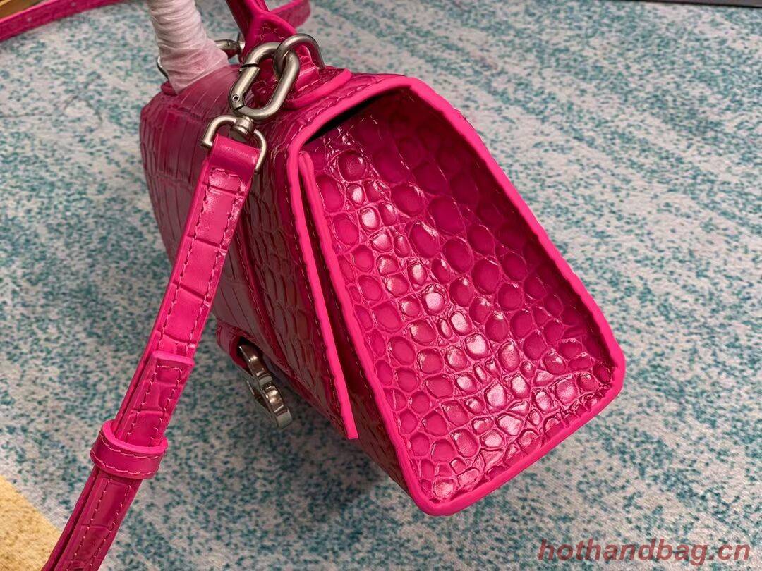 Balenciaga Hourglass XS Top Handle Bag 28331S neon pink Balenciaga Hourglass XS Top Handle Bag 28331S neon pink