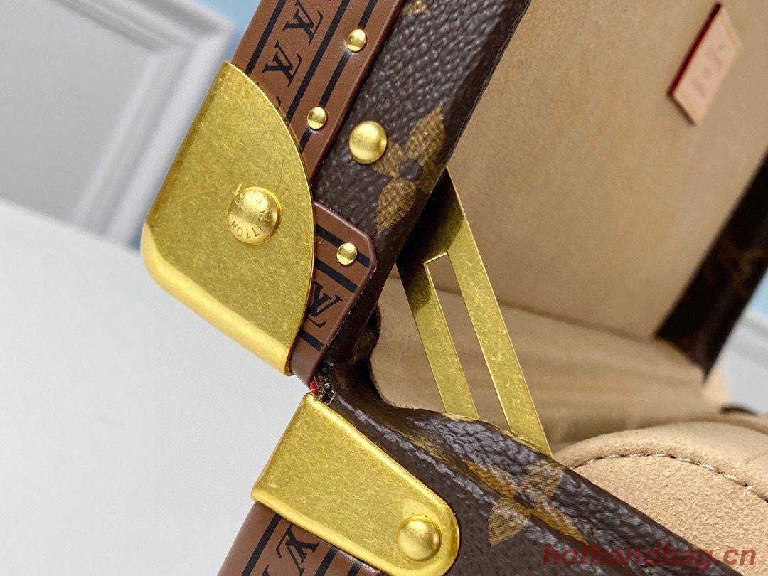 Louis Vuitton Monogram Canvas Watches Box M47641 Khaki Louis Vuitton Monogram Canvas Watches Box M47641 Khaki