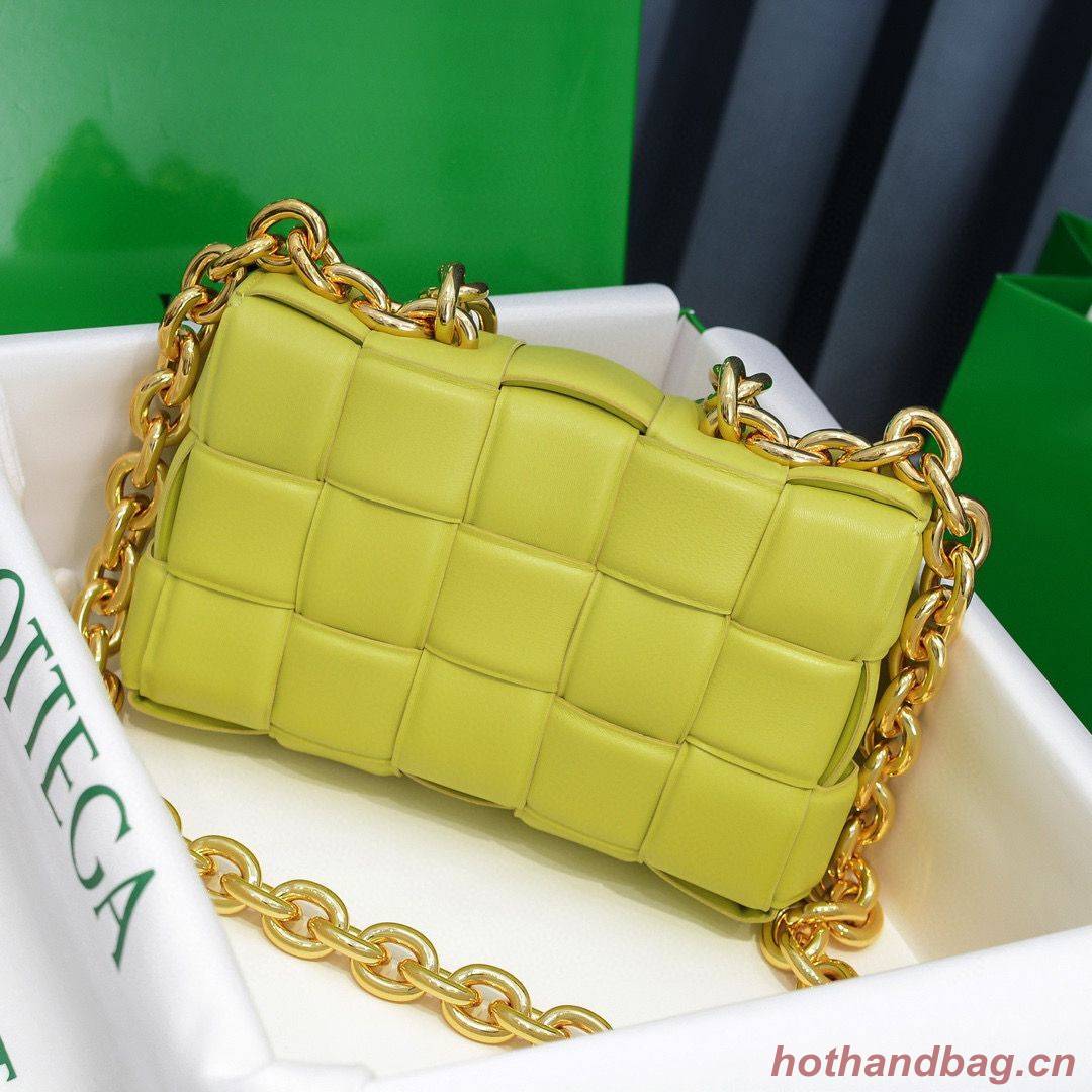Bottega Veneta PADDED CASSETTE BAG 591971 Lemon