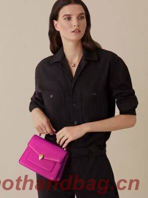 Bvlgari Serpenti Forever leather small crossbody bag B210875 rose Bvlgari Serpenti Forever leather small crossbody bag B210875 rose