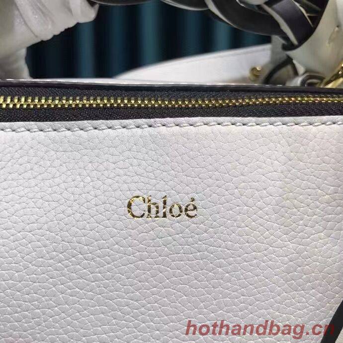 Chloe Original Calfskin Leather Bag 6C081 white Chloe Original Calfskin Leather Bag 6C081 white