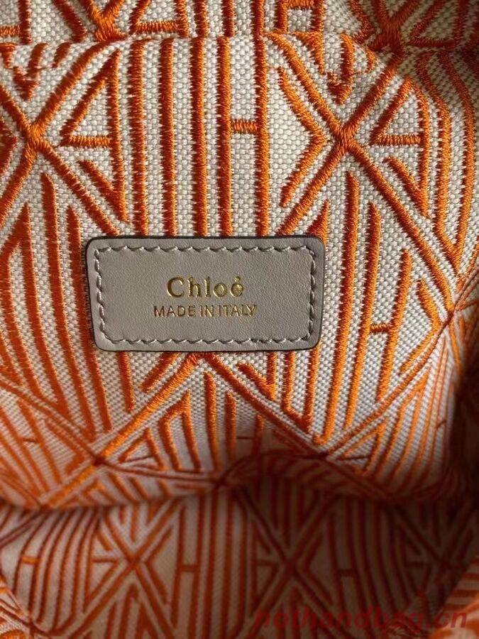 Chloe Original Calfskin Leather Bag 6C081 grey Chloe Original Calfskin Leather Bag 6C081 grey