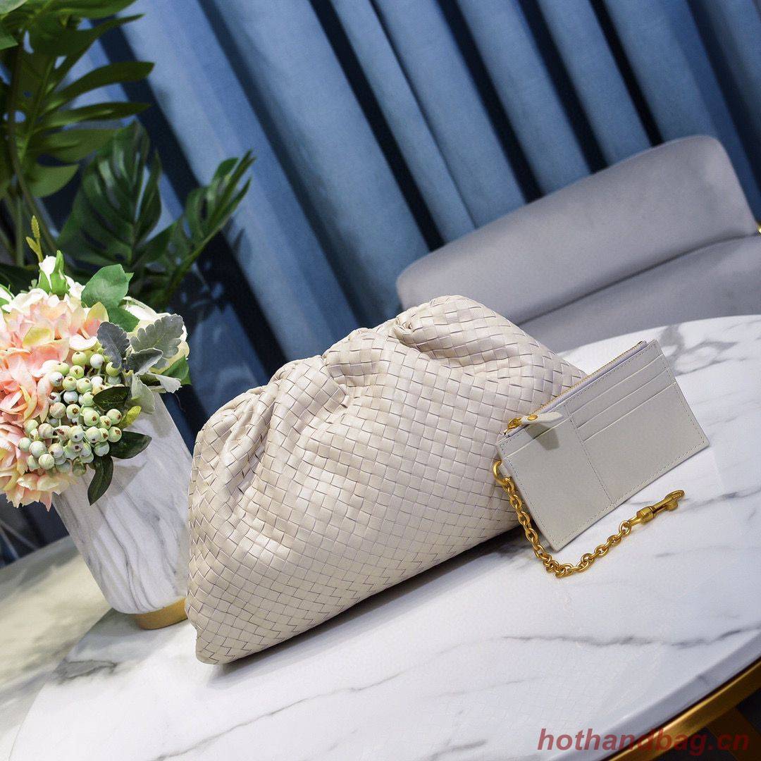 Bottega Veneta Weave Clutch bag 585853 White Bottega Veneta Weave Clutch bag 585853 White