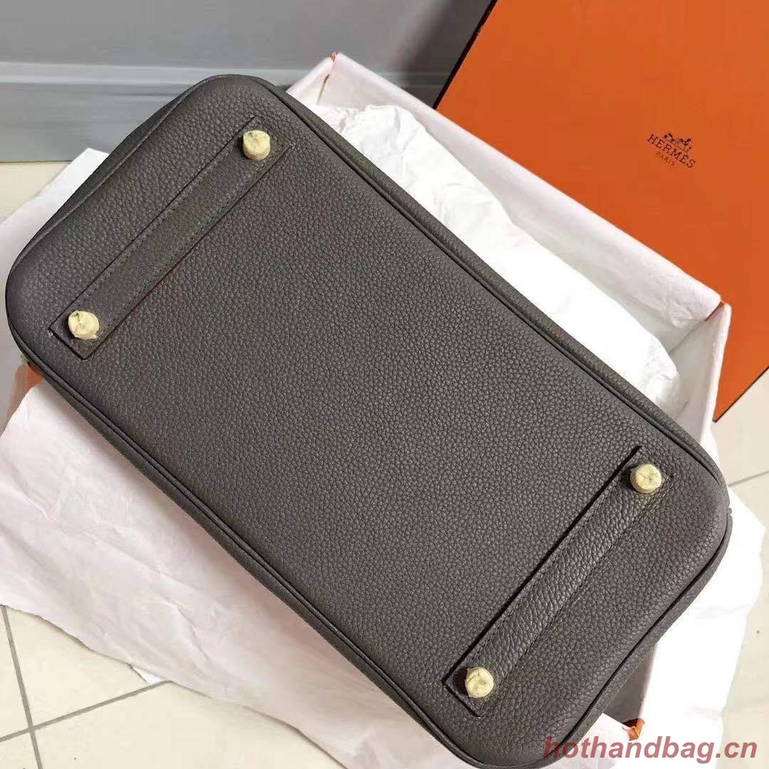 Hermes Birkin Bag Original Leather 35CM 17825 Tinware Grey Hermes Birkin Bag Original Leather 35CM 17825 Tinware Grey