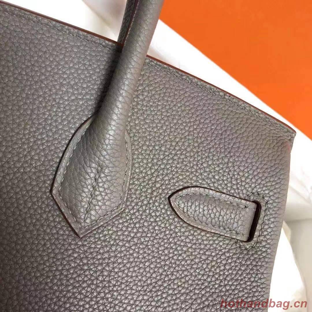 Hermes Birkin Bag Original Leather 35CM 17825 Tinware Grey Hermes Birkin Bag Original Leather 35CM 17825 Tinware Grey