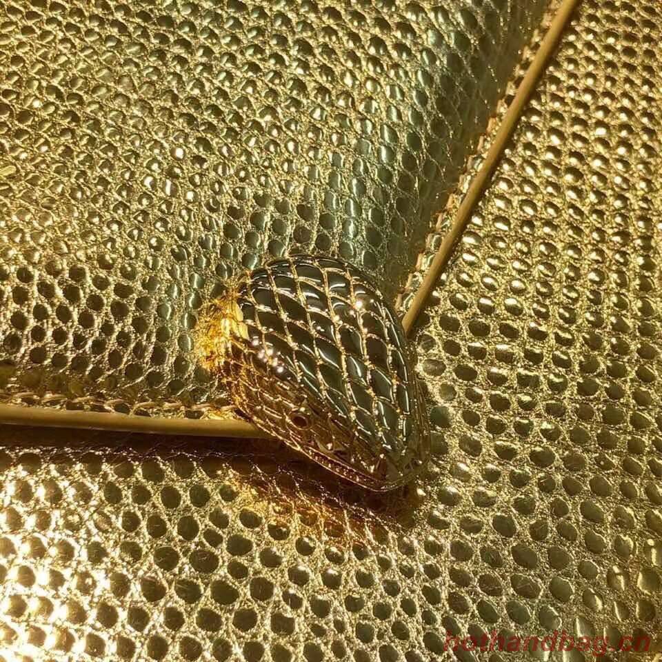 Bvlgari Serpenti Forever leather small crossbody bag B210544 gold Bvlgari Serpenti Forever leather small crossbody bag B210544 gold