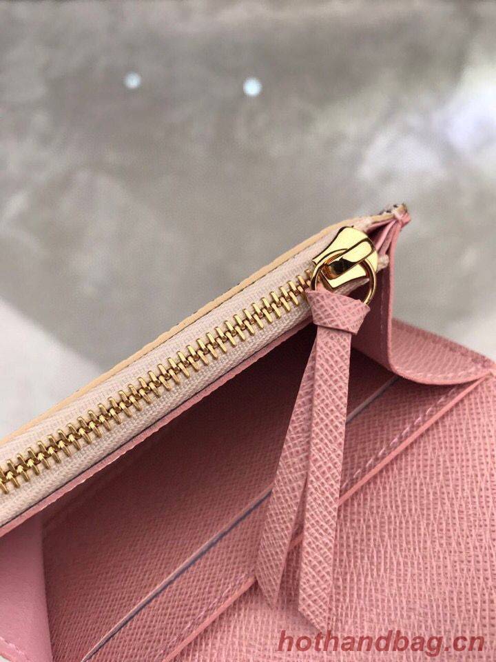 Louis Vuitton Damier Azur Canvas Rosalie Coin Purse Wallet N61276 Pink Louis Vuitton Damier Azur Canvas Rosalie Coin Purse Wallet N61276 Pink