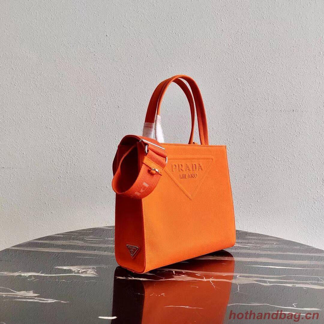Prada Drill tote bag 1BG382 orange Prada Drill tote bag 1BG382 orange