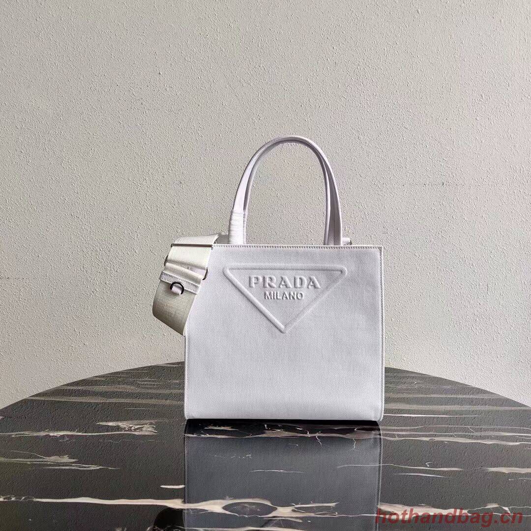 Prada Drill tote bag 1BG382 white Prada Drill tote bag 1BG382 white