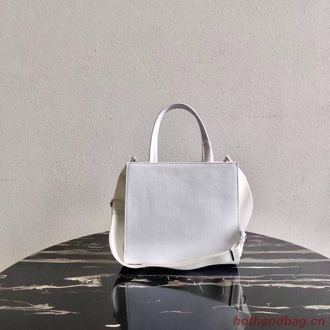 Prada Drill tote bag 1BG382 white Prada Drill tote bag 1BG382 white