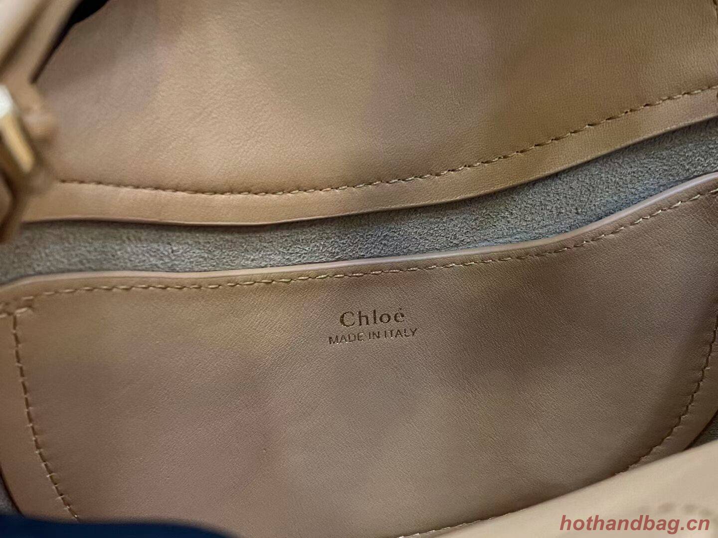 Chloe Original Calfskin Leather Bag 3S1350 Apricot Chloe Original Calfskin Leather Bag 3S1350 Apricot