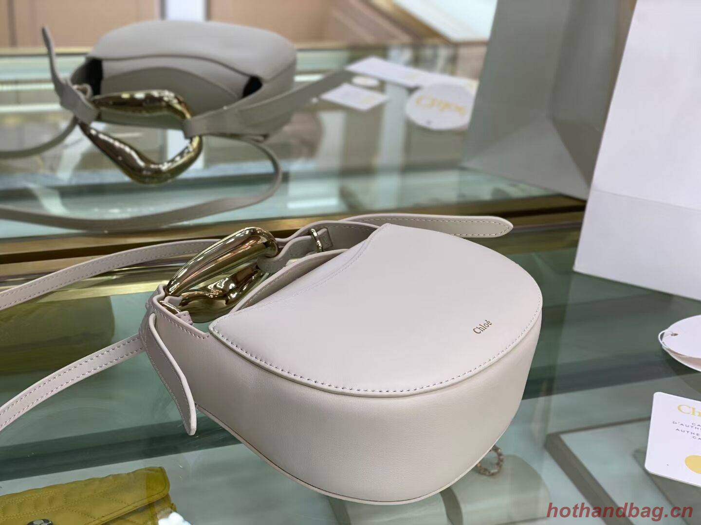 Chloe Original Calfskin Leather Bag 3S1350 cream Chloe Original Calfskin Leather Bag 3S1350 cream