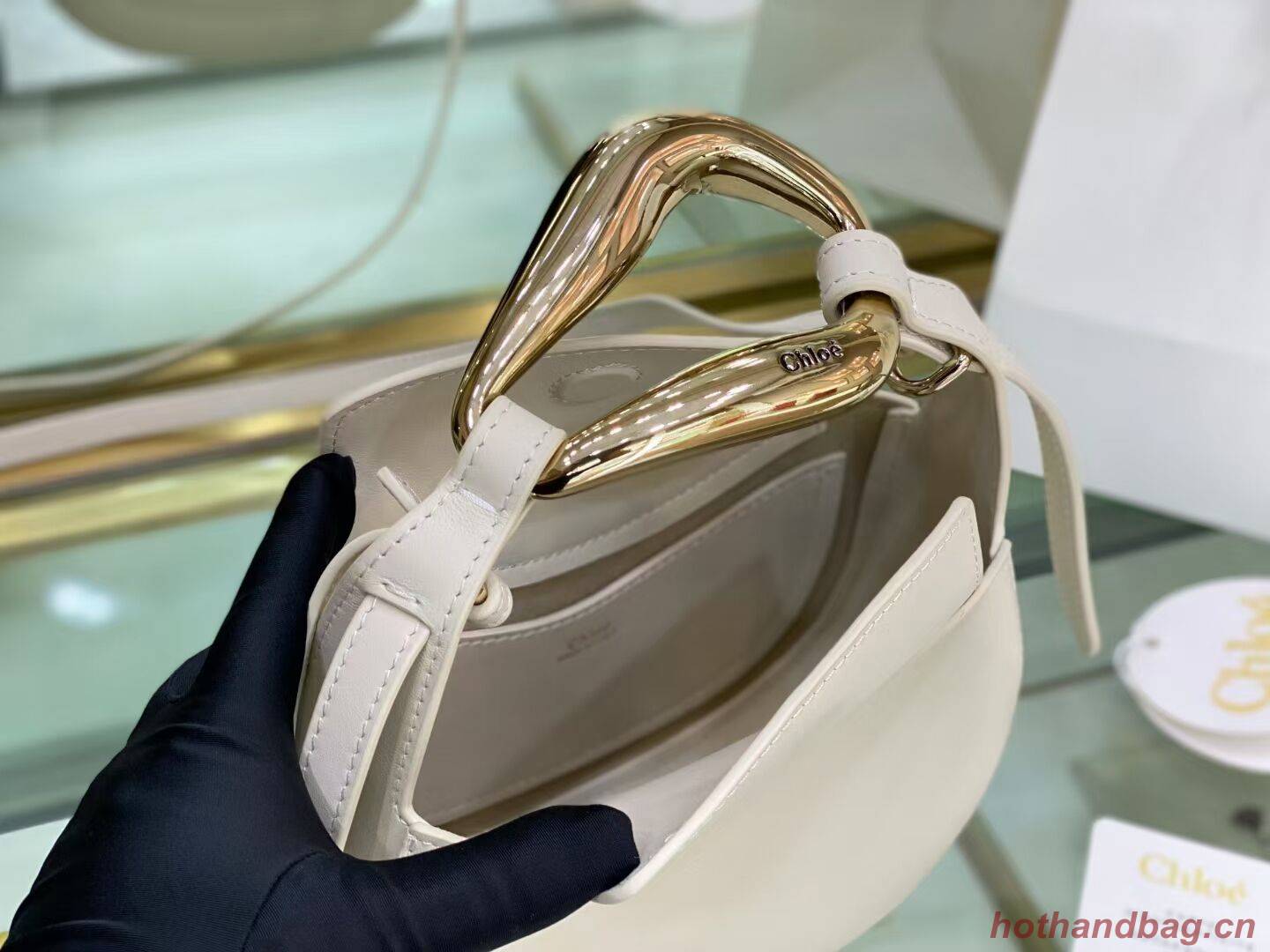 Chloe Original Calfskin Leather Bag 3S1350 cream Chloe Original Calfskin Leather Bag 3S1350 cream