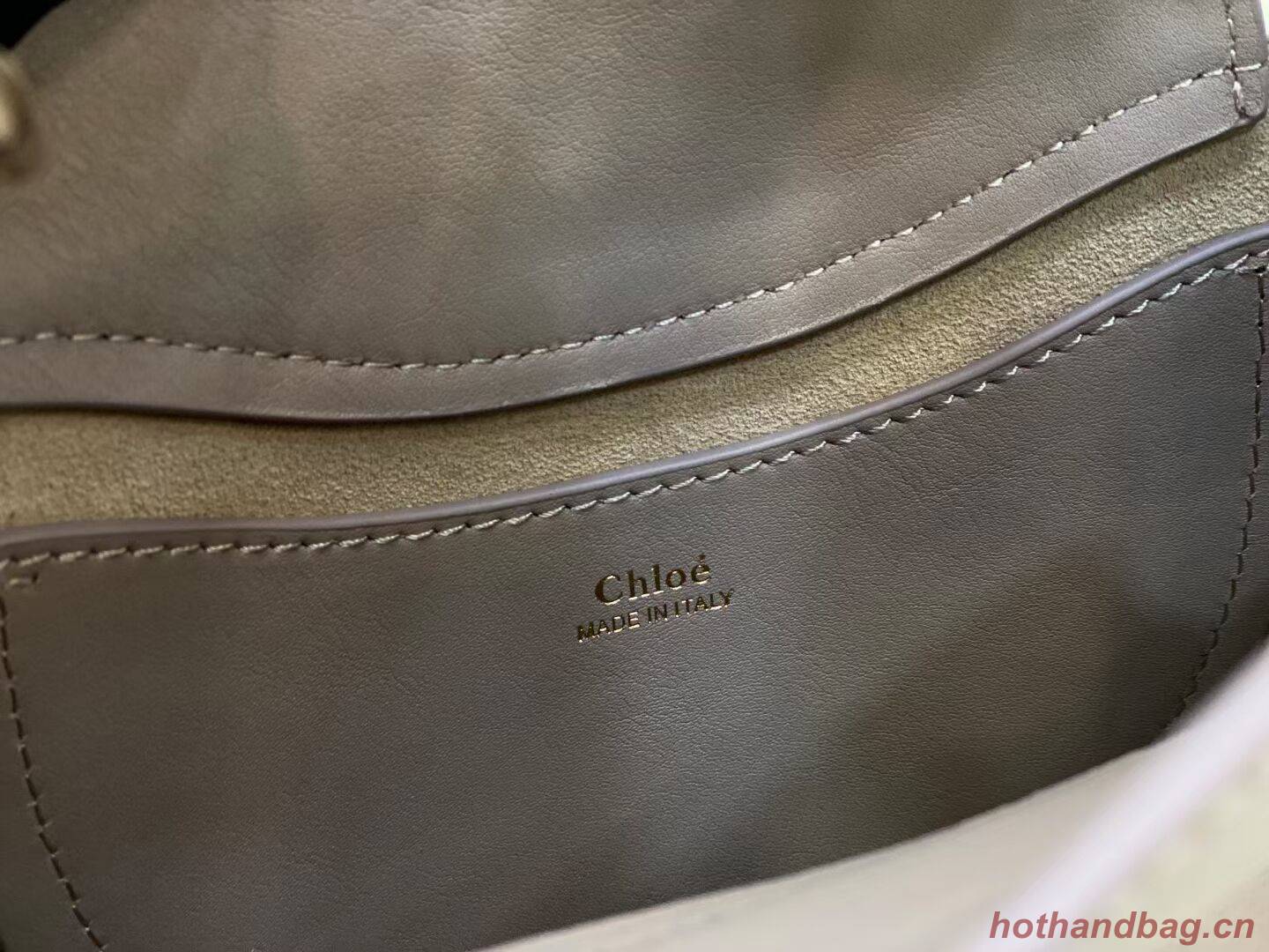 Chloe Original Calfskin Leather Bag 3S1350 grey Chloe Original Calfskin Leather Bag 3S1350 grey