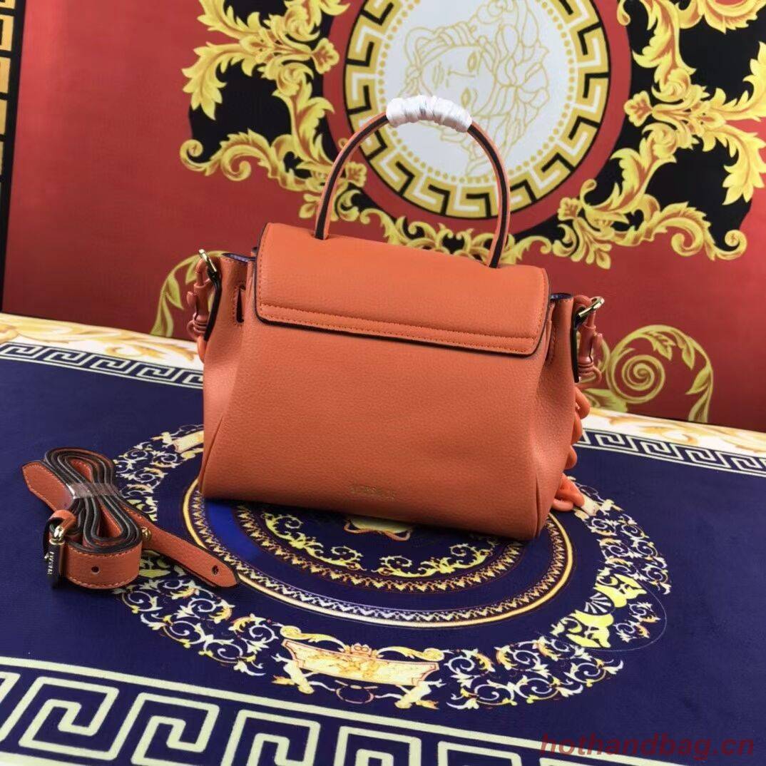 Versace Original Calfskin Leather Bag FS1040 orange Versace Original Calfskin Leather Bag FS1040 orange