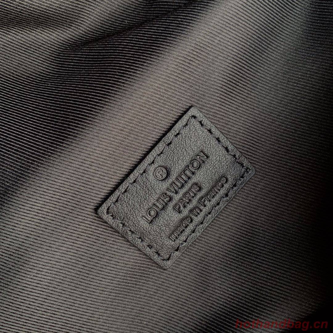 Louis Vuitton Monogram Canvas Original Leather Bumbag Beltbag M44388 Black Louis Vuitton Monogram Canvas Original Leather Bumbag Beltbag M44388 Black