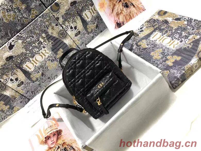 MINI DIOR BACKPACK Cannage Lambskin M9222 black MINI DIOR BACKPACK Cannage Lambskin M9222 black