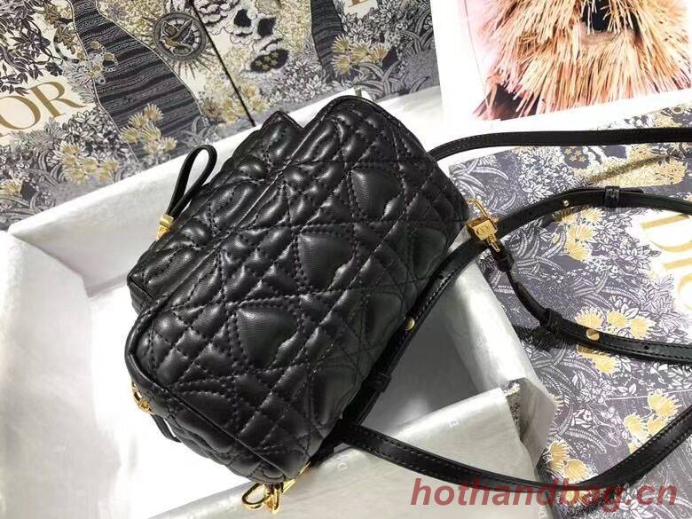 MINI DIOR BACKPACK Cannage Lambskin M9222 black MINI DIOR BACKPACK Cannage Lambskin M9222 black