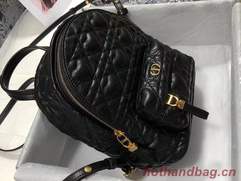 MINI DIOR BACKPACK Cannage Lambskin M9222 black MINI DIOR BACKPACK Cannage Lambskin M9222 black