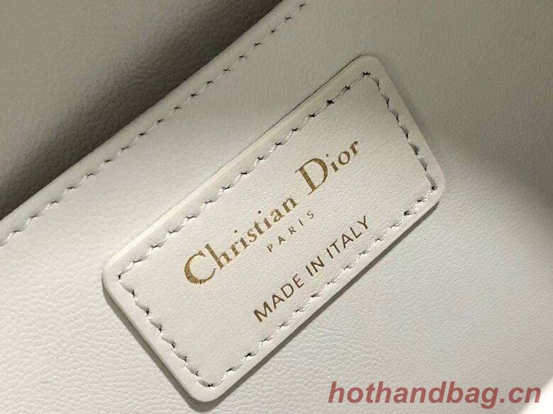 MINI DIOR BACKPACK Cannage Lambskin M9222 white MINI DIOR BACKPACK Cannage Lambskin M9222 white