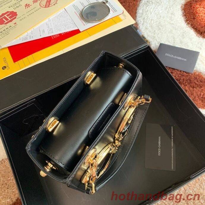 Dolce & Gabbana Origianl Leather Shoulder Bag 5158 black Dolce & Gabbana Origianl Leather Shoulder Bag 5158 black