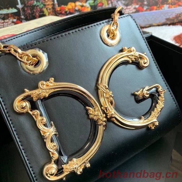 Dolce & Gabbana Origianl Leather Shoulder Bag 5158 black Dolce & Gabbana Origianl Leather Shoulder Bag 5158 black