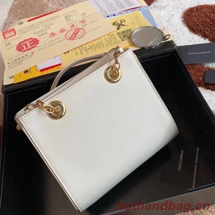 Dolce & Gabbana Origianl Leather Shoulder Bag 5158 white Dolce & Gabbana Origianl Leather Shoulder Bag 5158 white