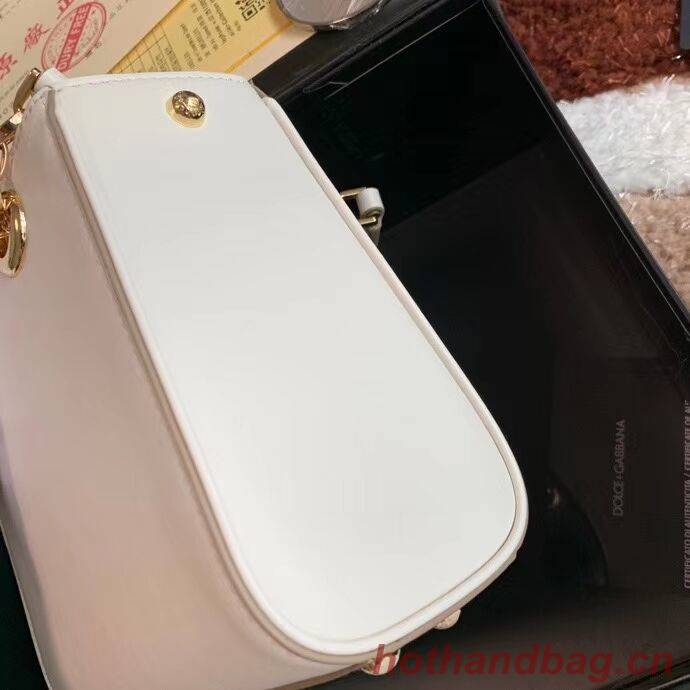 Dolce & Gabbana Origianl Leather Shoulder Bag 5158 white Dolce & Gabbana Origianl Leather Shoulder Bag 5158 white