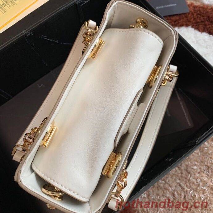 Dolce & Gabbana Origianl Leather Shoulder Bag 5158 white Dolce & Gabbana Origianl Leather Shoulder Bag 5158 white