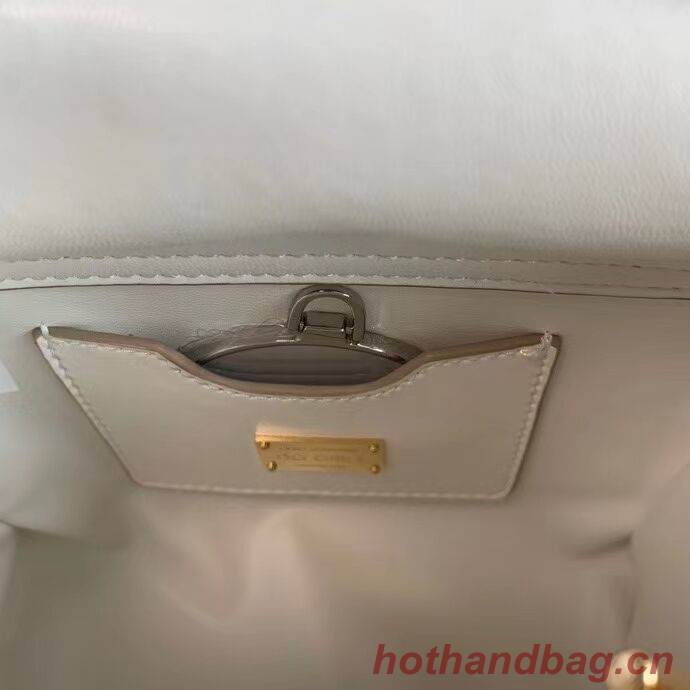 Dolce & Gabbana Origianl Leather Shoulder Bag 5158 white Dolce & Gabbana Origianl Leather Shoulder Bag 5158 white