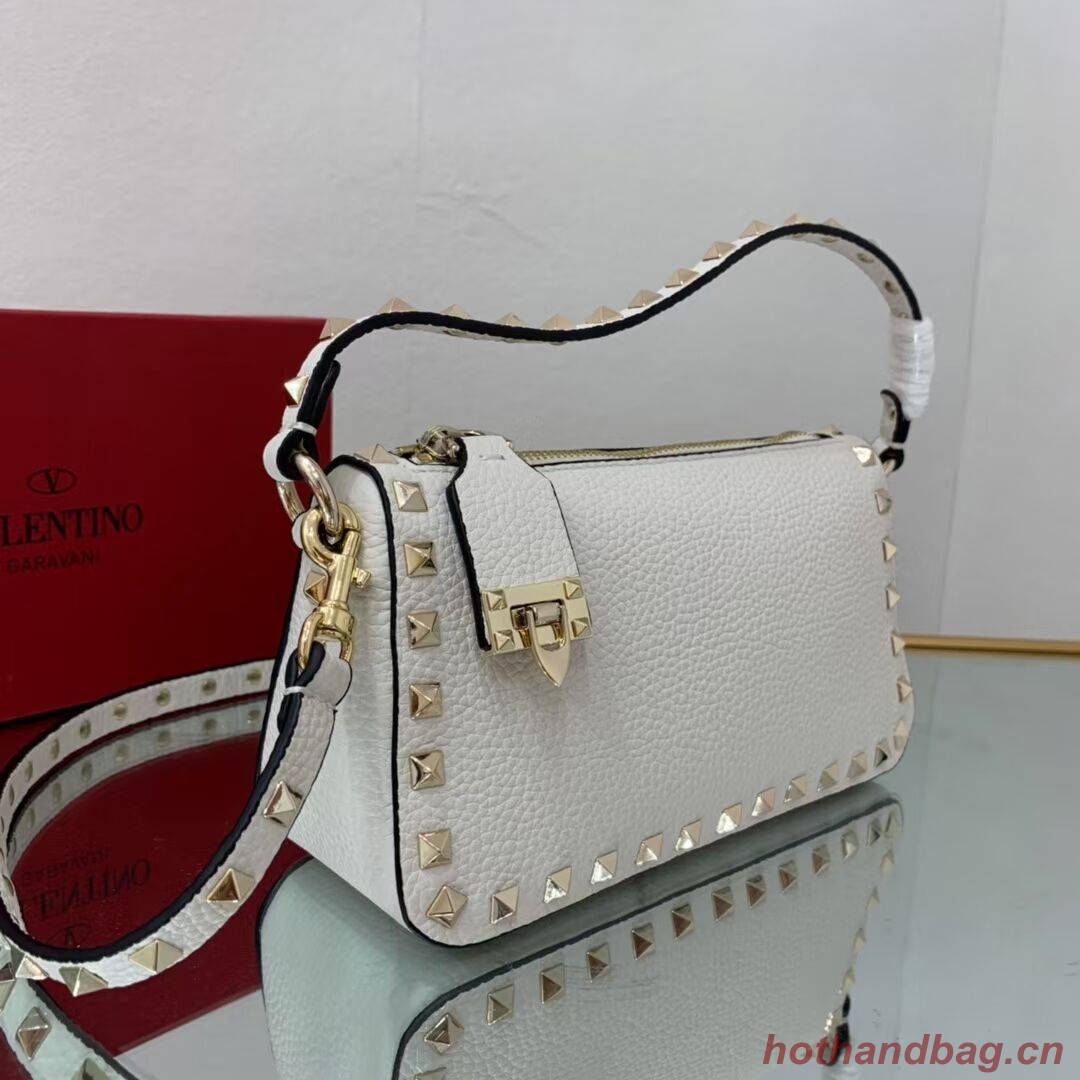 VALENTINO Origianl leather shoulder bag V4700 white
