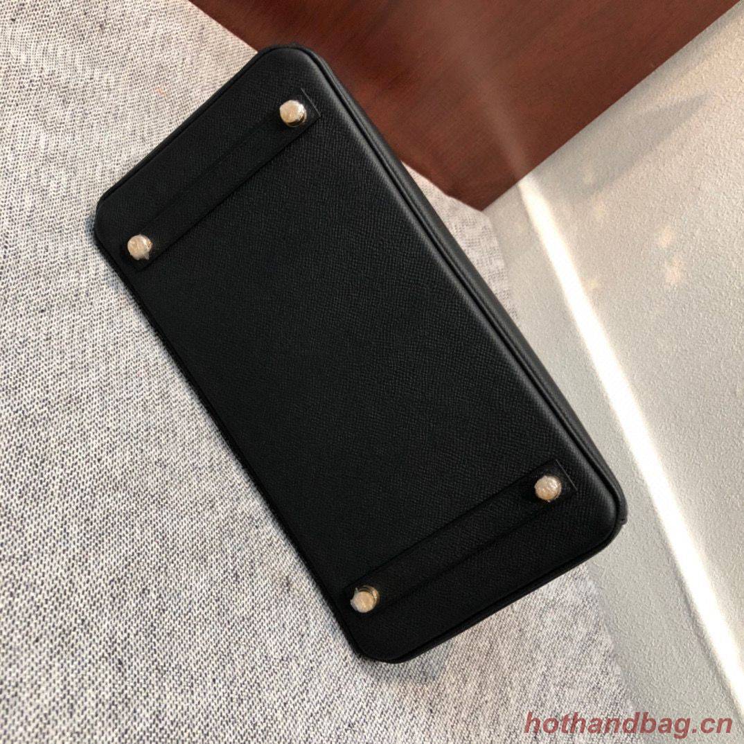 Hermes Birkin Bag Original Epsom Leather 30CM 17825 Black Hermes Birkin Bag Original Epsom Leather 30CM 17825 Black