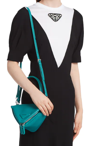 Prada Padded nappa leather handbag 3BA315 blue Prada Padded nappa leather handbag 3BA315 blue