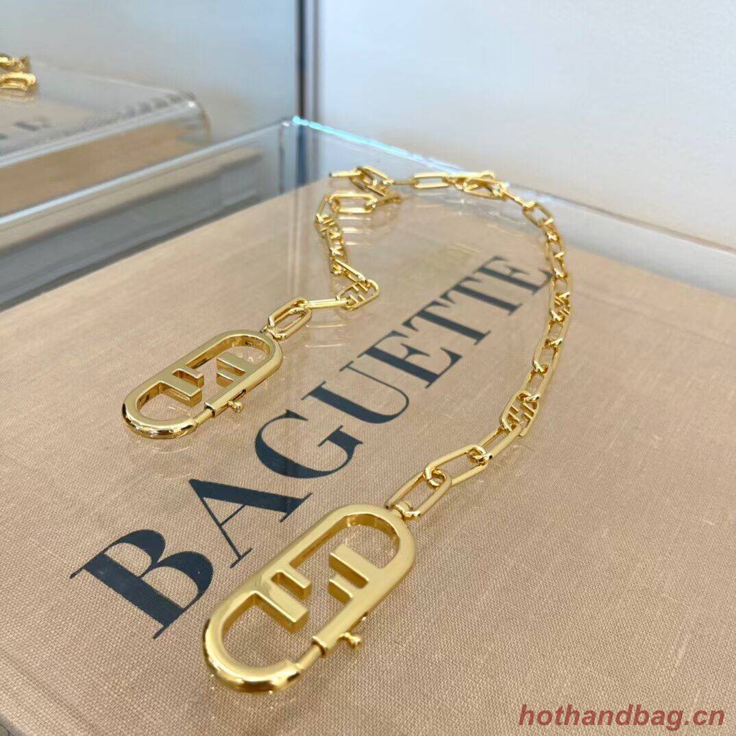 FENDI Shoulder strap gold 8792 FENDI Shoulder strap gold 8792