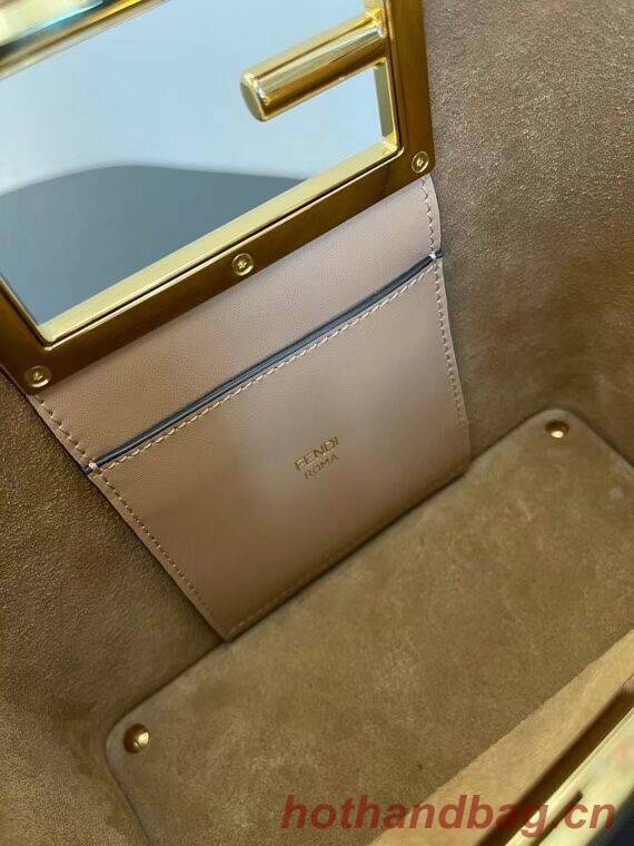 FENDI WAY small leather bag 5FB6846 Beige FENDI WAY small leather bag 5FB6846 Beige